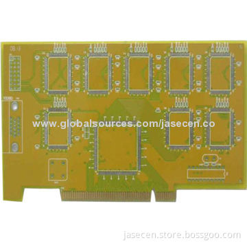 4-layer computer PCI gold finger PCB from manufacturer